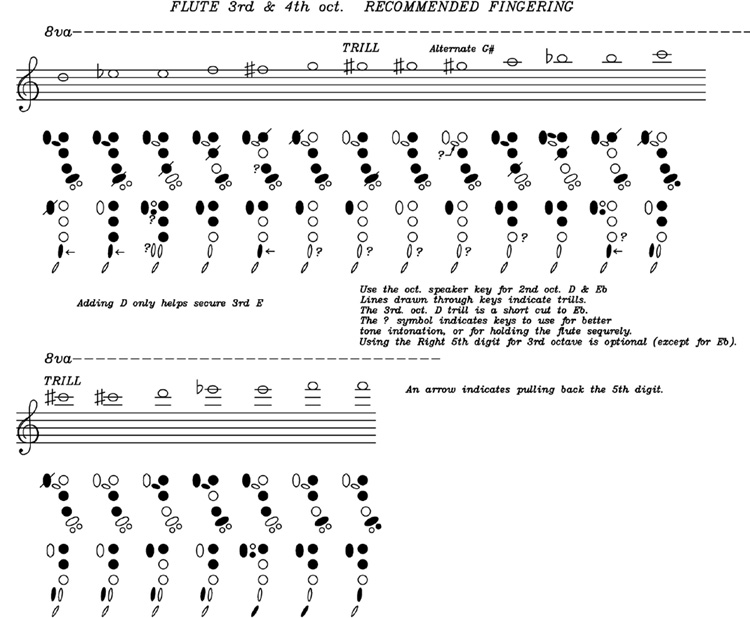 flute diagram