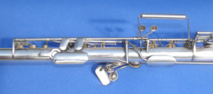 Photo of a flute closeup