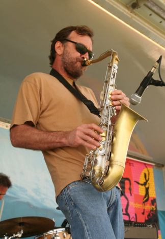 Photo of Jim Schmidt performing jazz