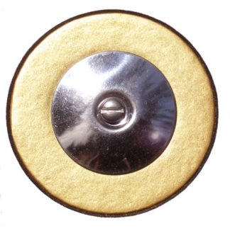 Photo of a pure gold sax pad